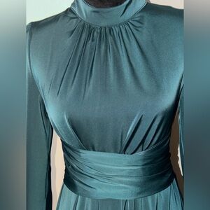 Chic Teal Maxi Dress